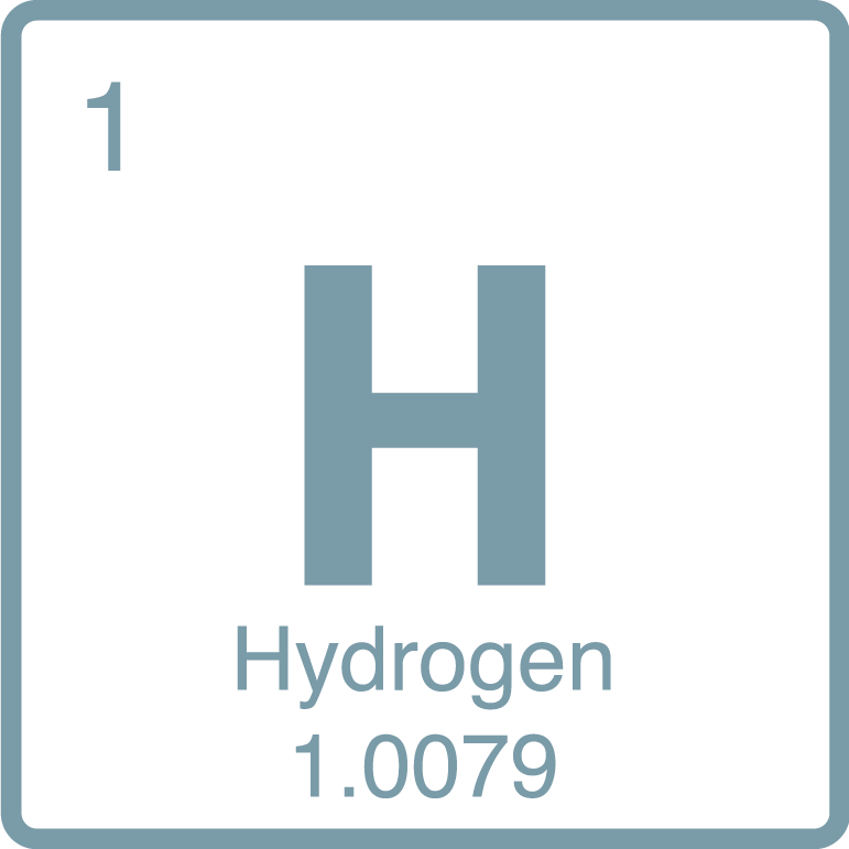 logo azzurro idrogeno